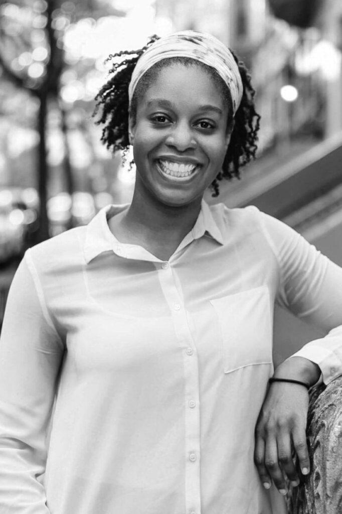 Portrait of Kiante Tomlin, a Seriatim project manager